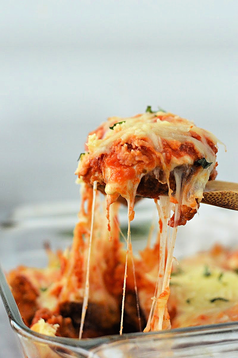 Keto Chicken Nugget Parmesan Casserole