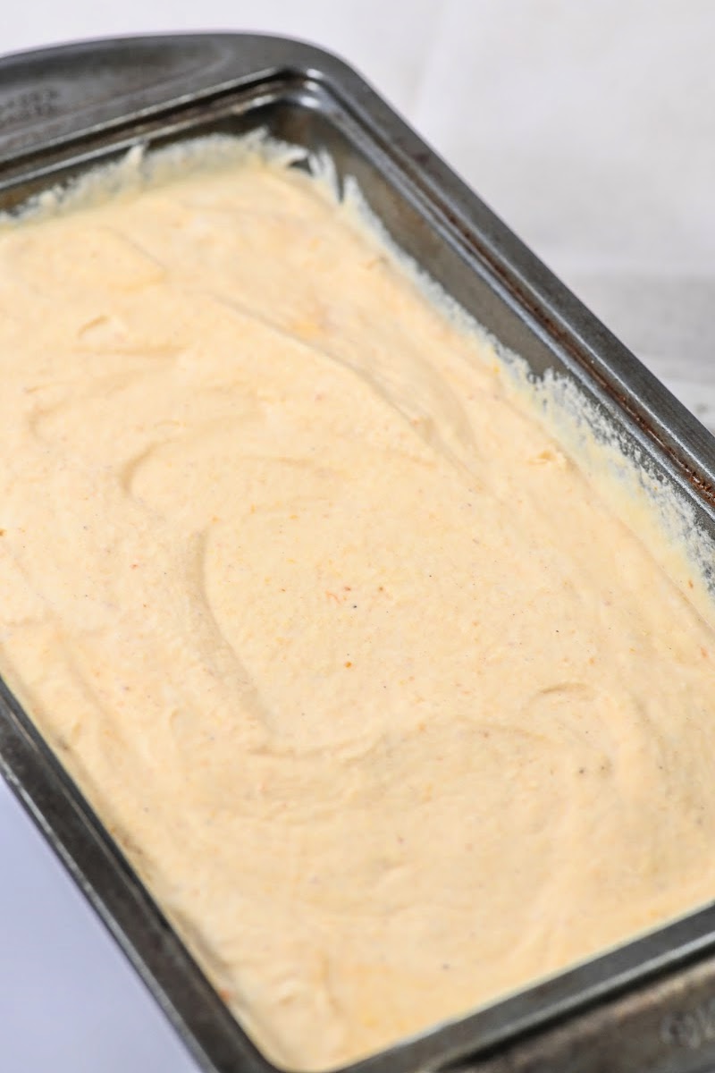 Keto Pumpkin Ice Cream In a Loaf Pan