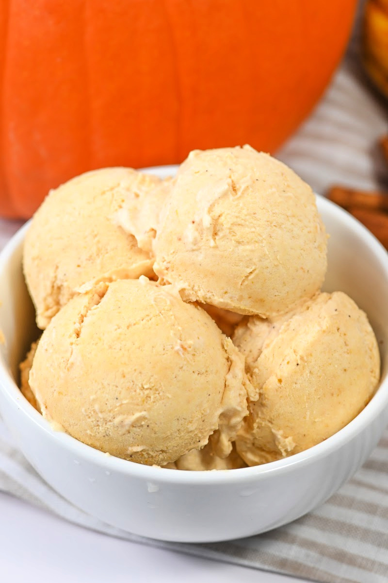 Keto Pumpkin Ice Cream