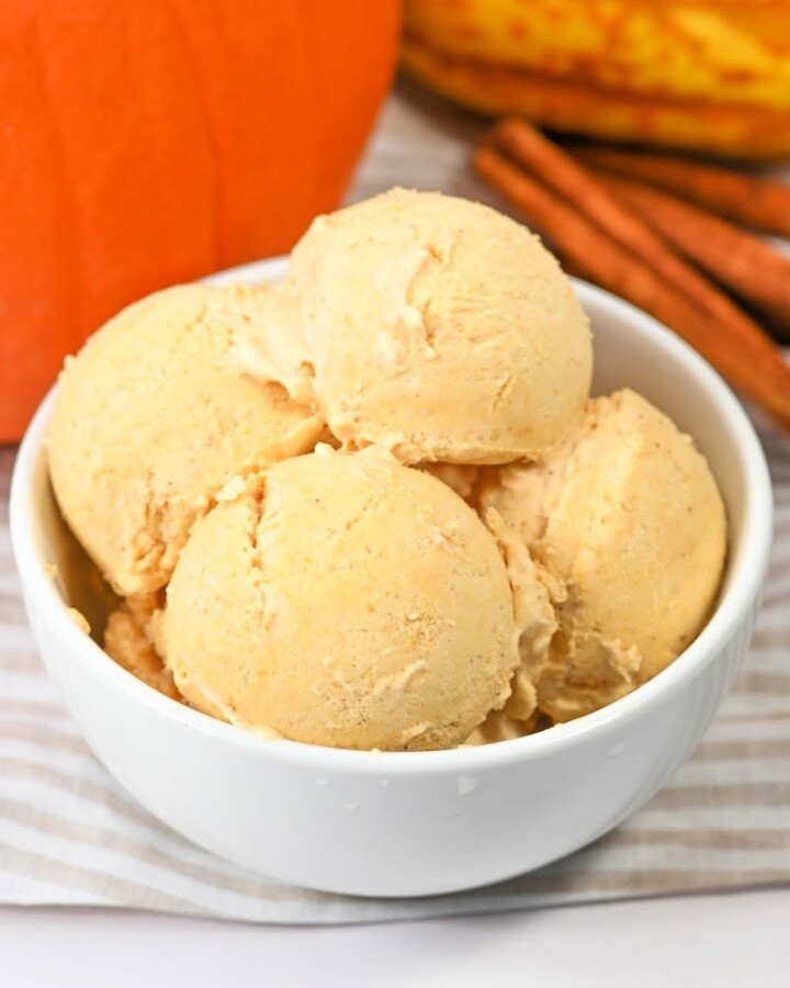 Keto Pumpkin Ice Cream