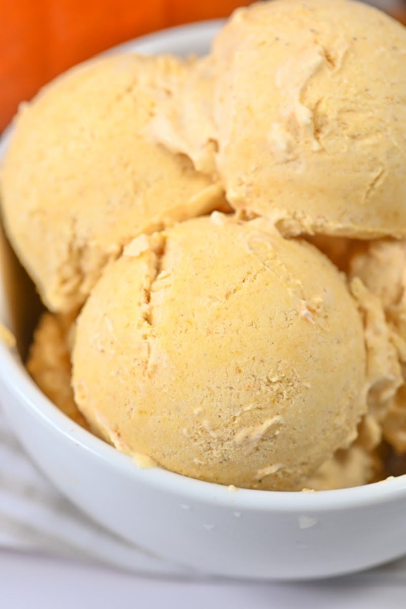 Keto Pumpkin Ice Cream
