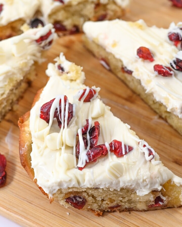 Keto Cranberry Bliss Bars