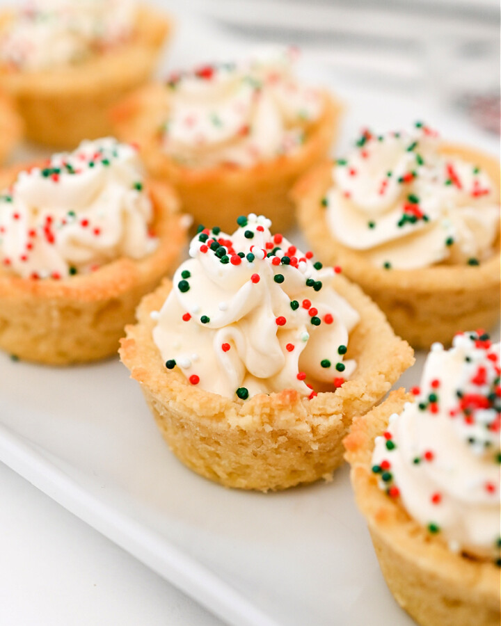 Keto Christmas Cookie Cups 