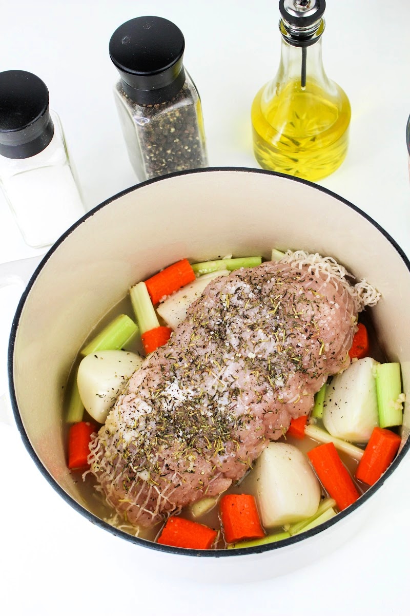 Low Carb Dutch Oven Turkey Breast