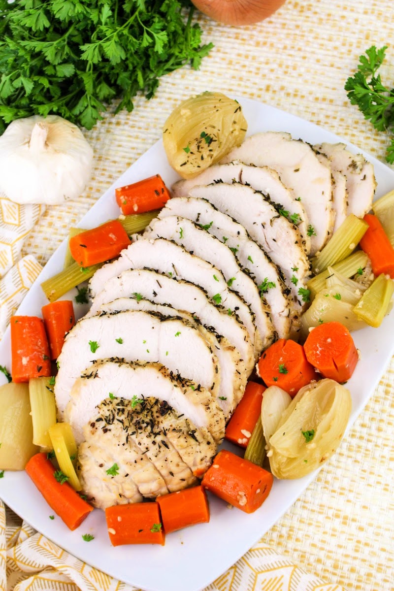 Low Carb Dutch Oven Turkey Breast