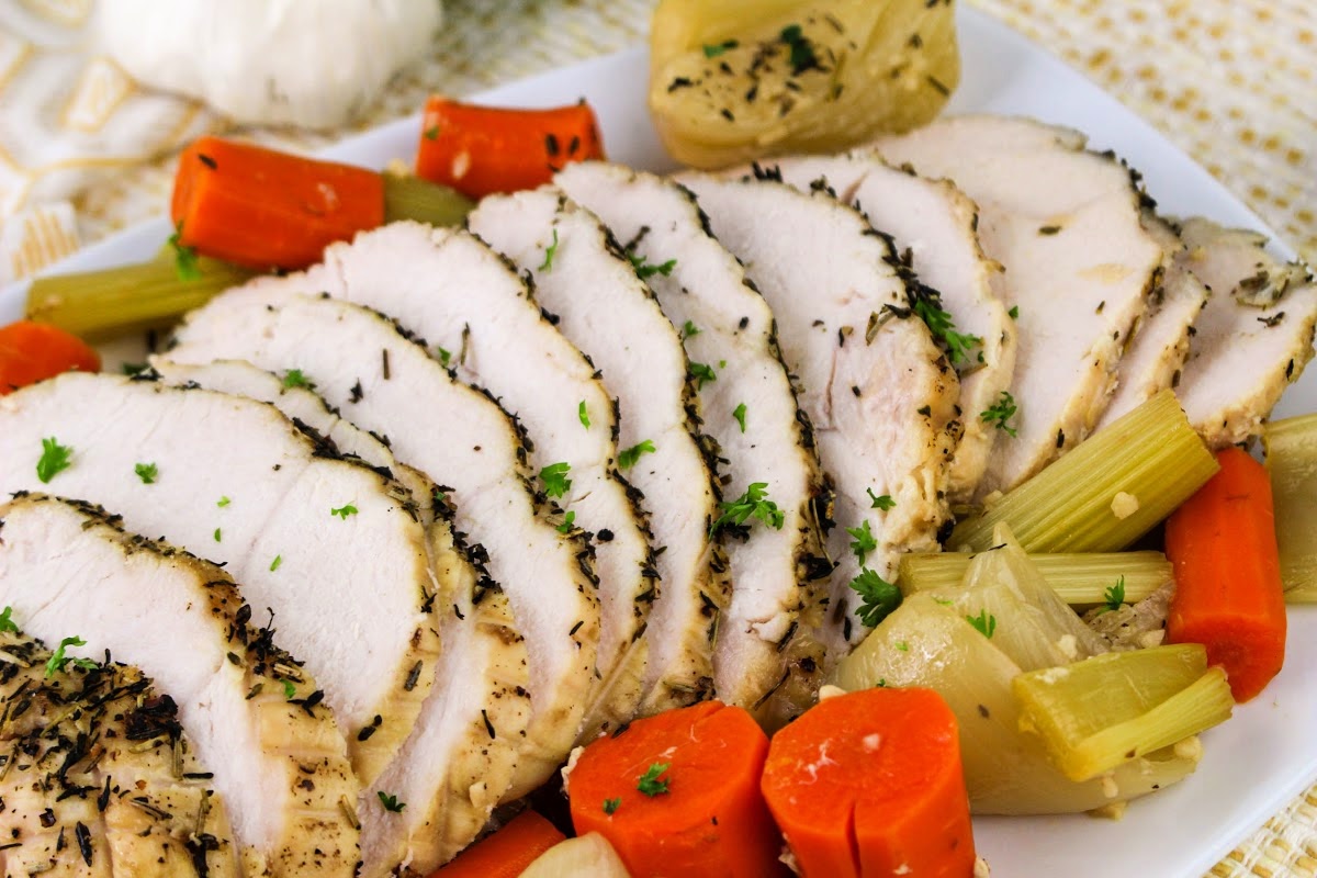 Low Carb Dutch Oven Turkey Breast