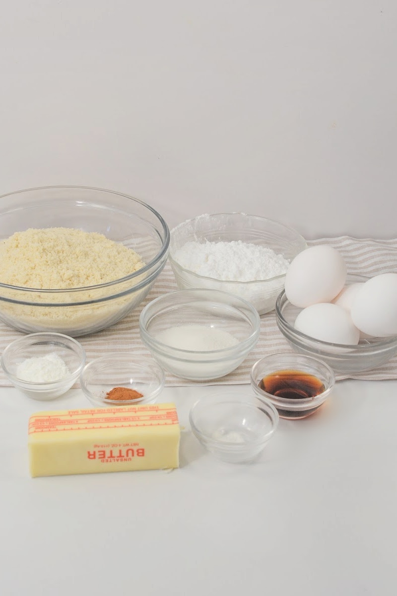 Keto Snickerdoodle Bars Ingredients