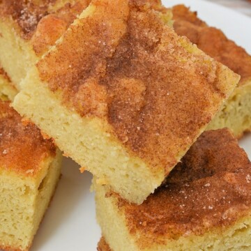 Keto Snickerdoodle Bars