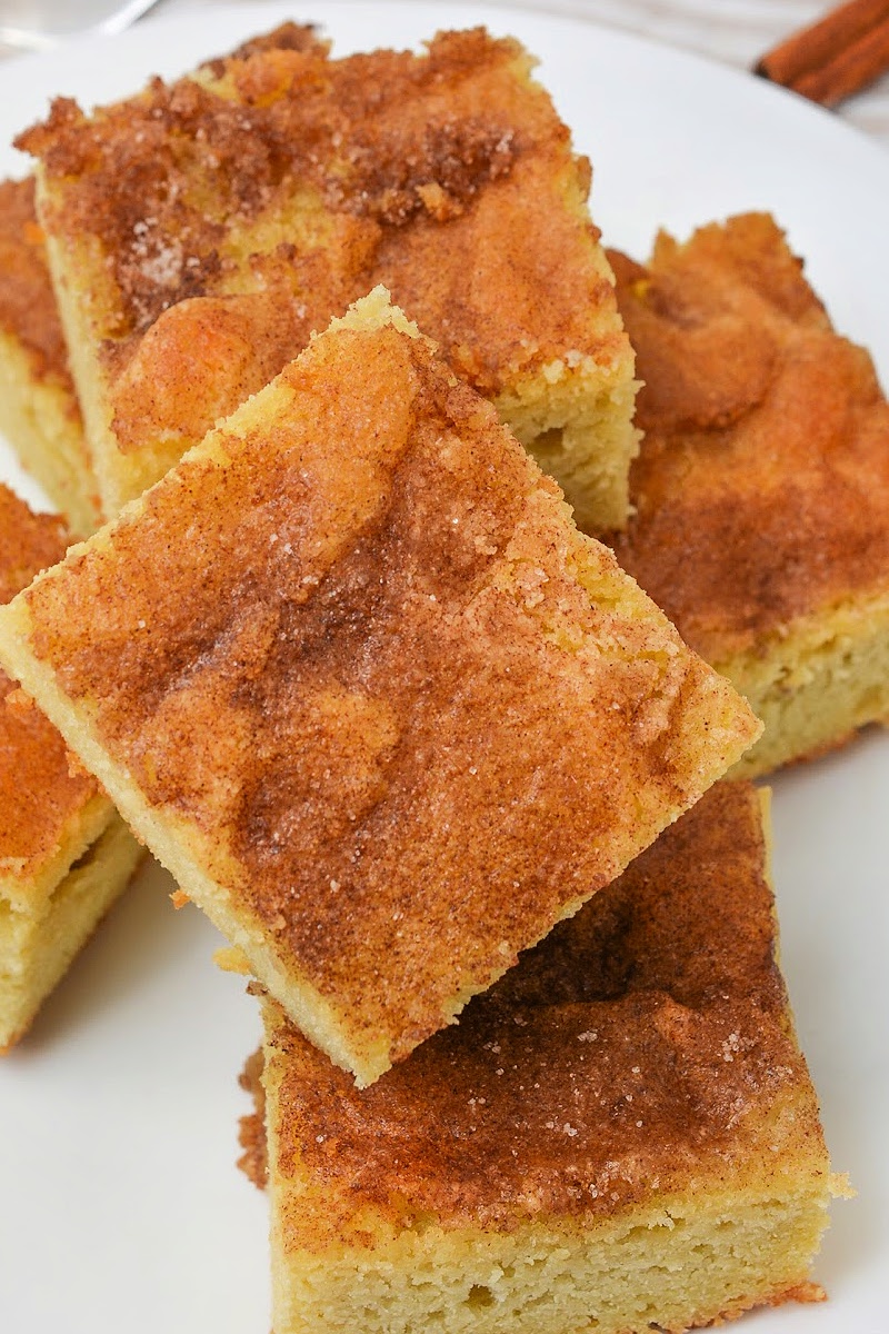 Keto Snickerdoodle Bars