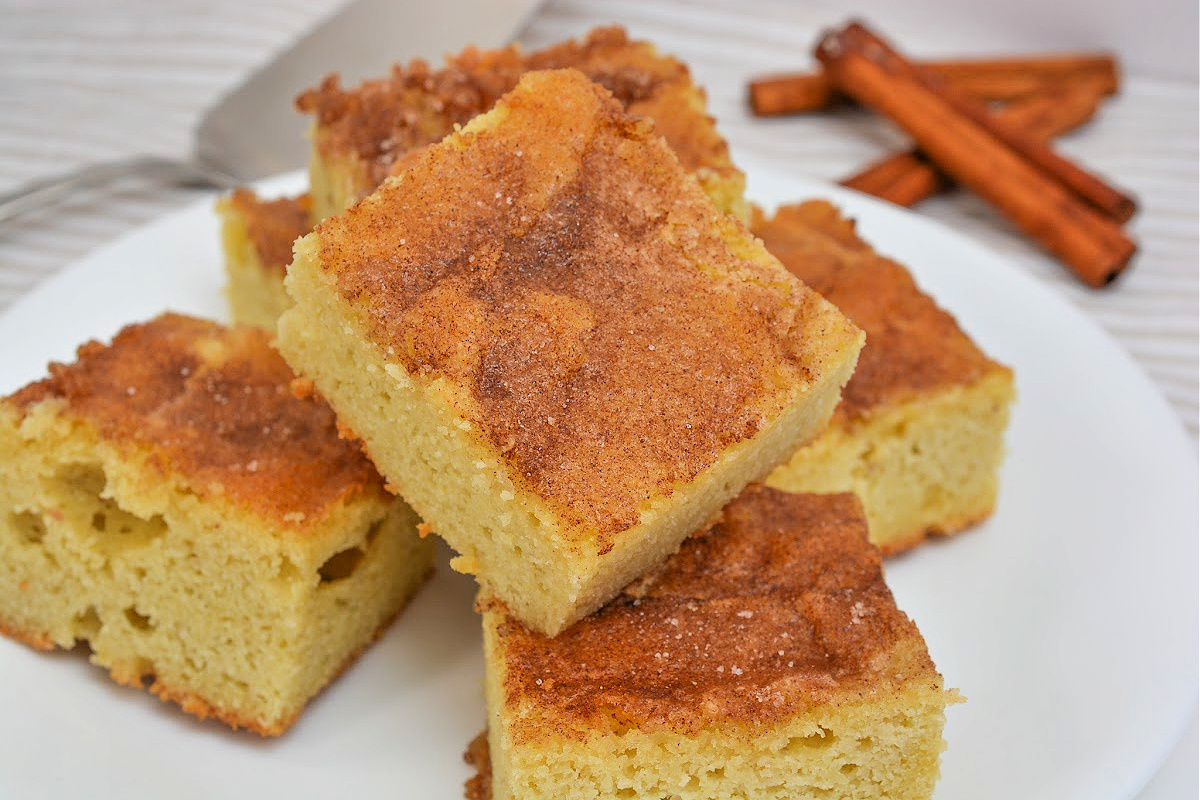 Keto Snickerdoodle Bars