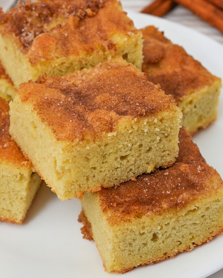Keto Snickerdoodle Bars