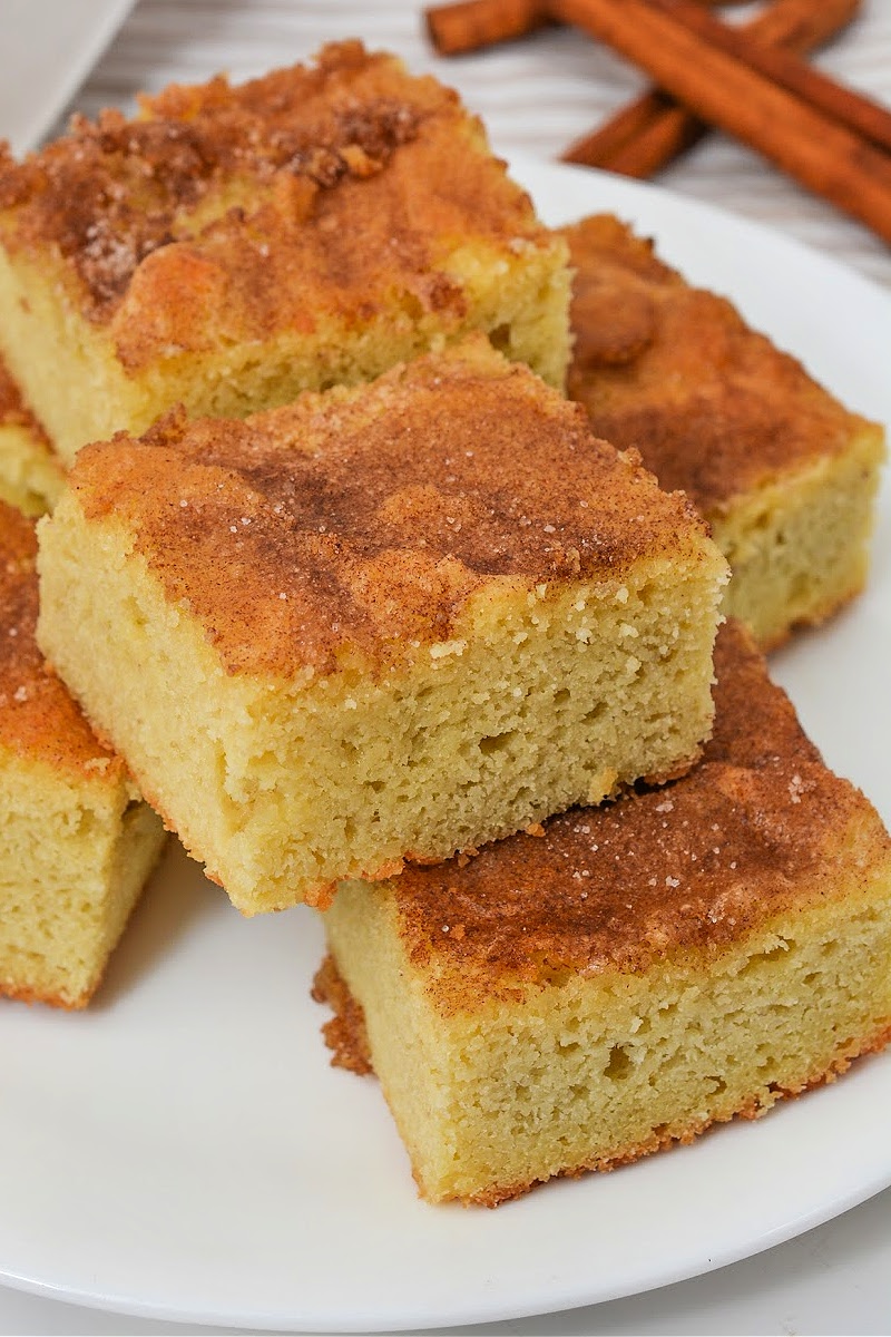 Keto Snickerdoodle Bars