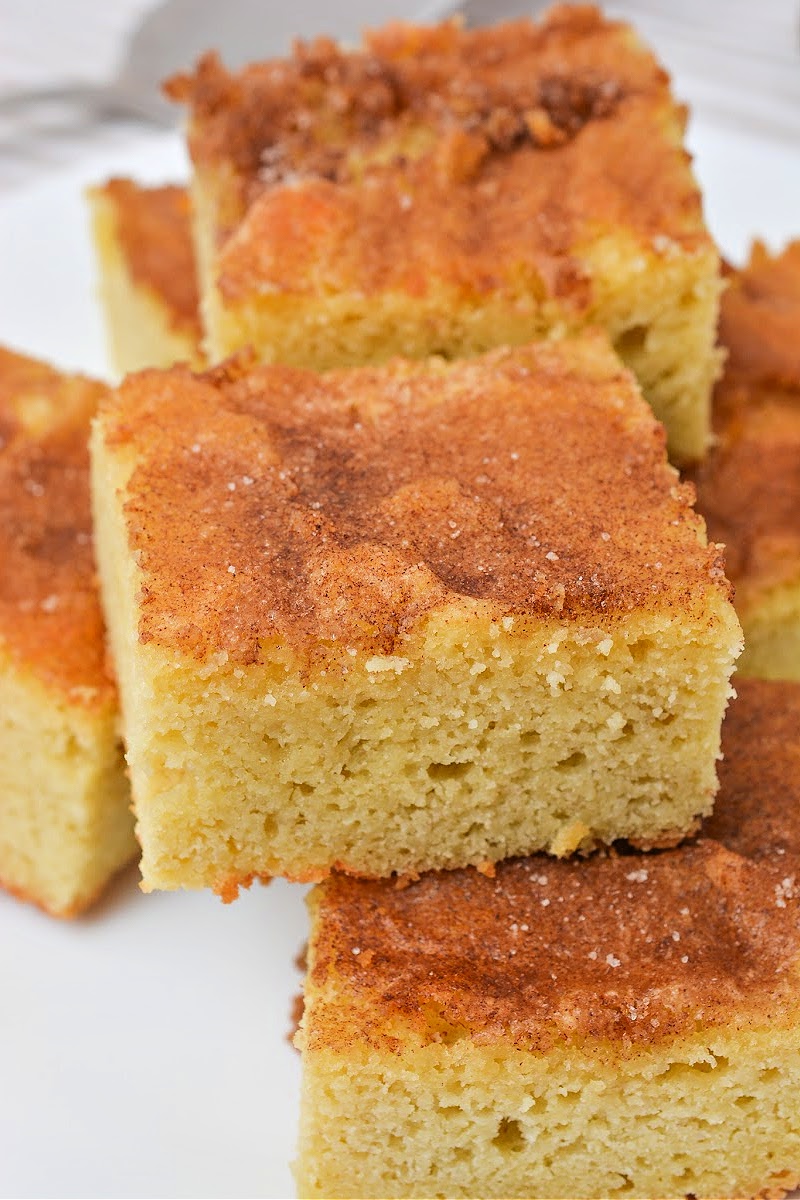 Keto Snickerdoodle Bars