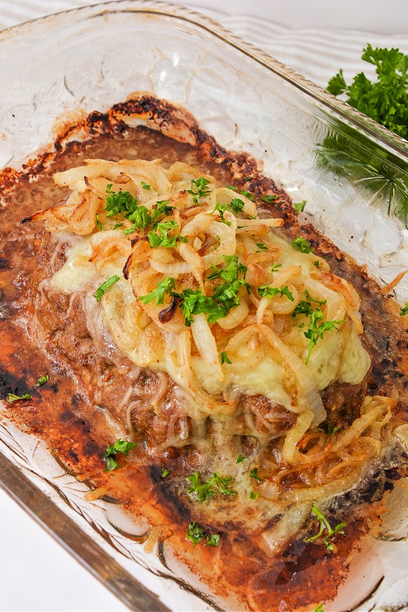 Keto French Onion Meatloaf