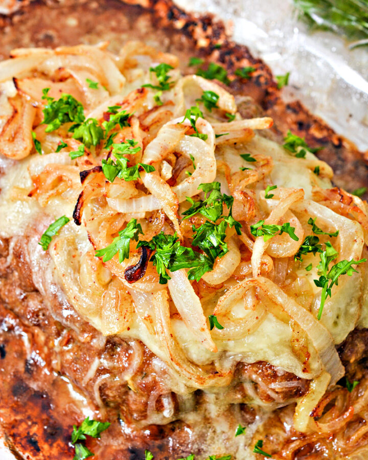 Keto French Onion Meatloaf