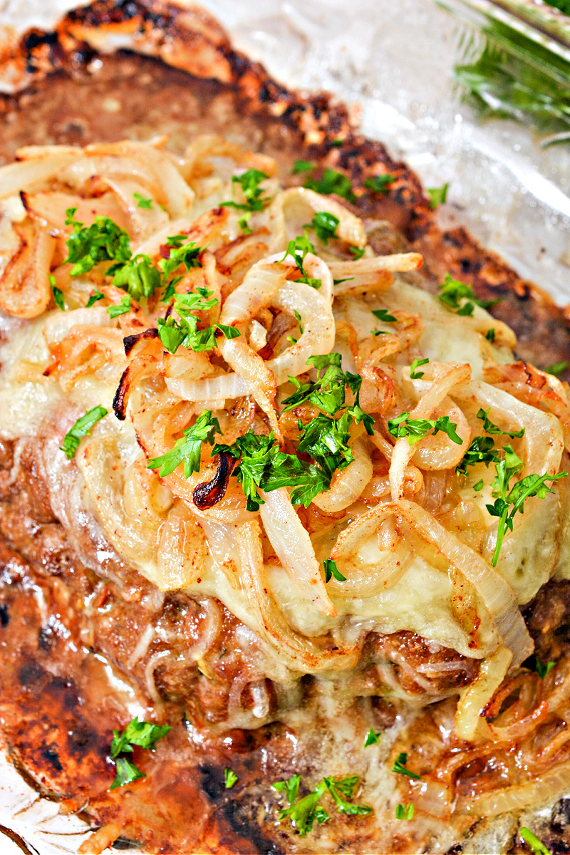 Keto French Onion Meatloaf