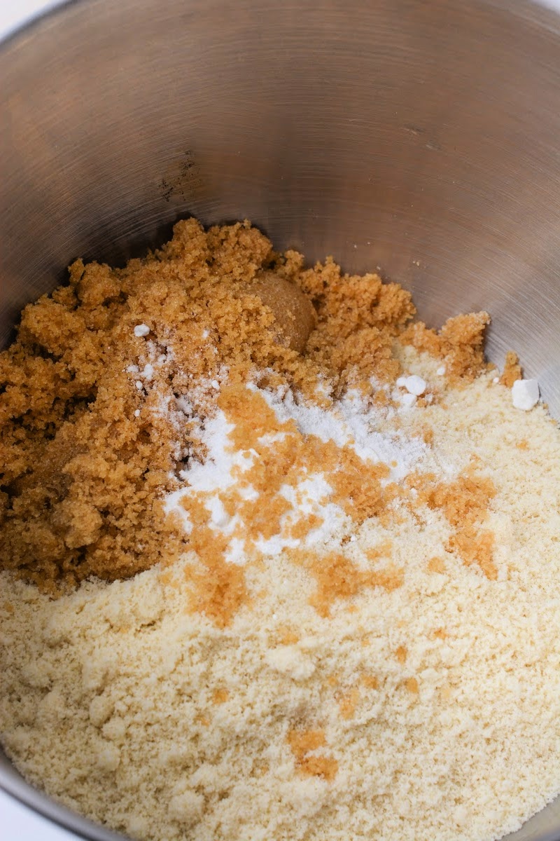 Mixing the dry ingredients