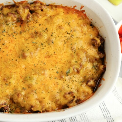 Keto Cheeseburger Casserole