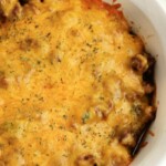 Keto Cheeseburger Casserole