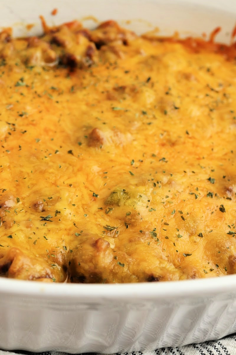 Keto Cheeseburger Casserole