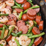 Low Carb Honey Garlic Shrimp and Sausage