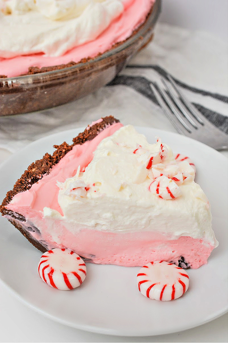 Keto Pink Peppermint Cheesecake