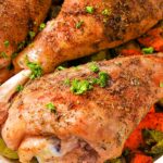 Low-Carb Slow Roasted Turkey Legs