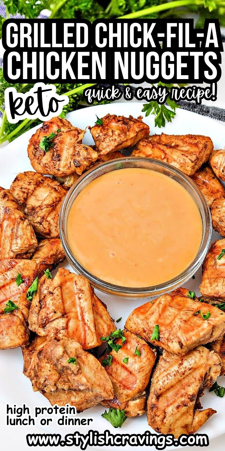 Keto Chick-Fil-A Grilled Chicken Nuggets
