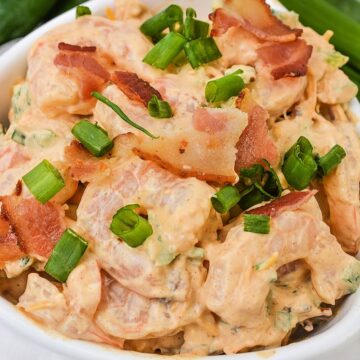 Keto Jalapeno Popper Shrimp Salad