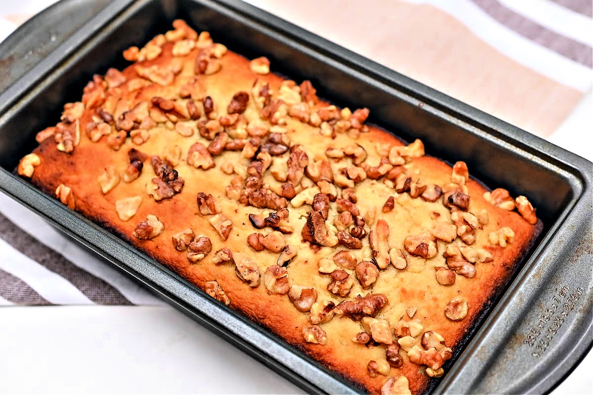 Low Carb Ricotta Banana Bread