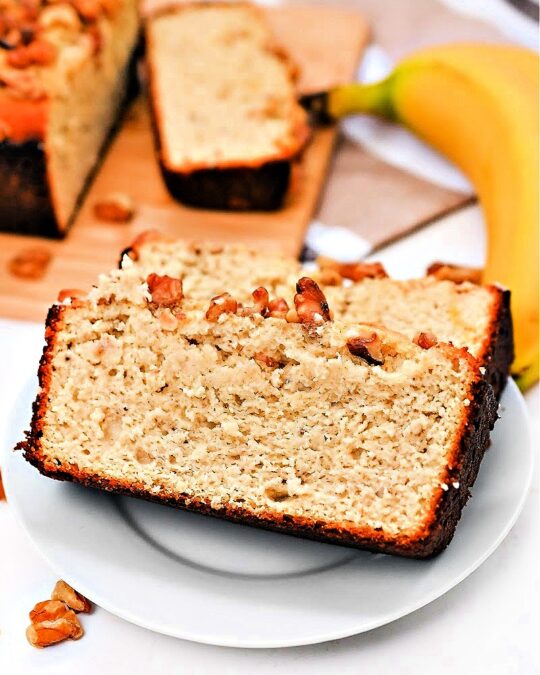 Low Carb Ricotta Banana Bread