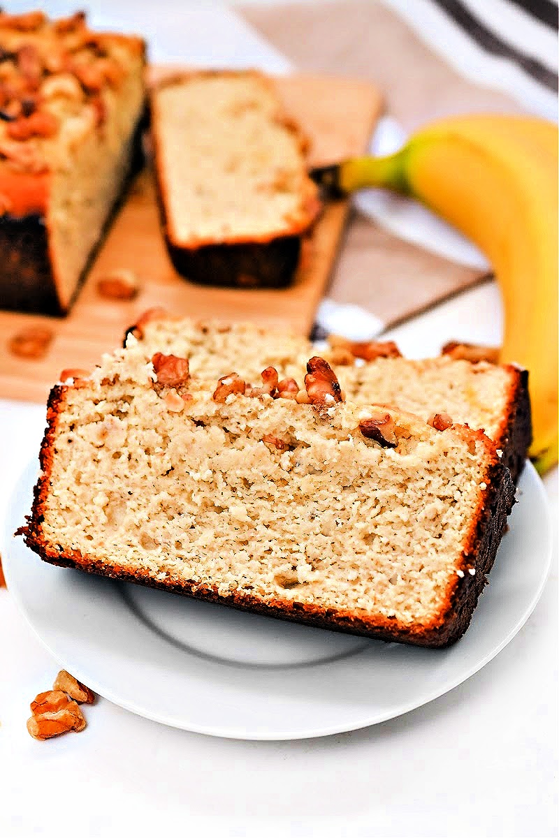 Low Carb Ricotta Banana Bread