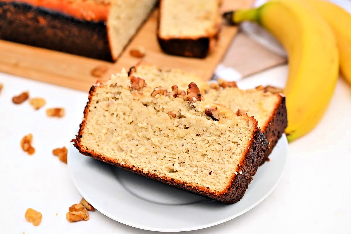 Low Carb Ricotta Banana Bread