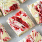 Keto White Chocolate Raspberry Cheesecake Bars