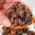 Keto Chocolate Caramel Nut Clusters