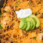 Keto King Ranch Ground Beef Skillet