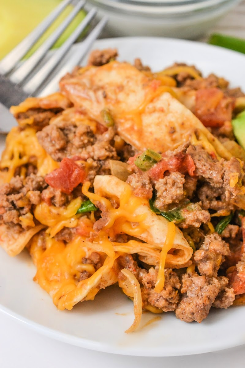 Keto King Ranch Ground Beef Skillet