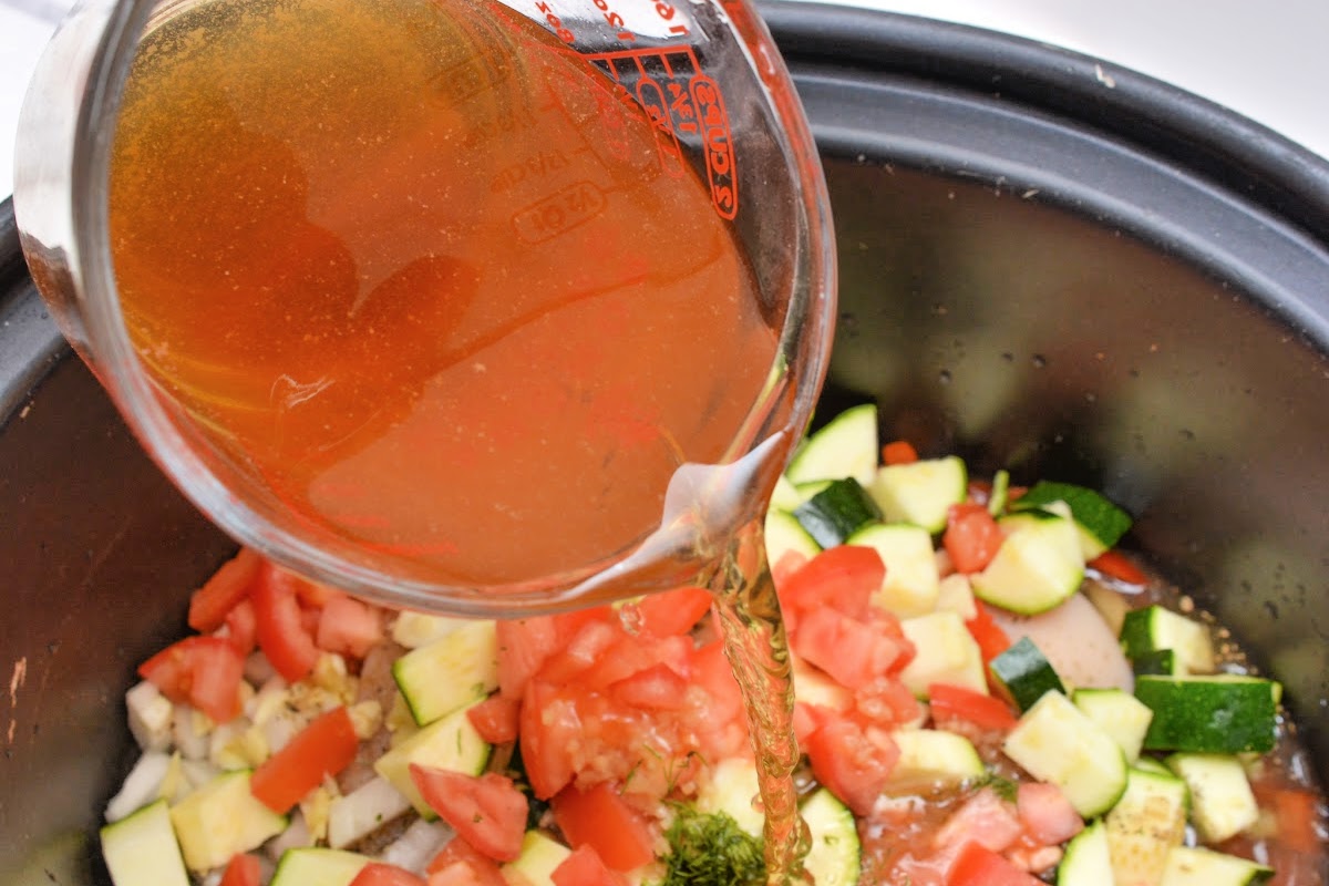 Adding Broth