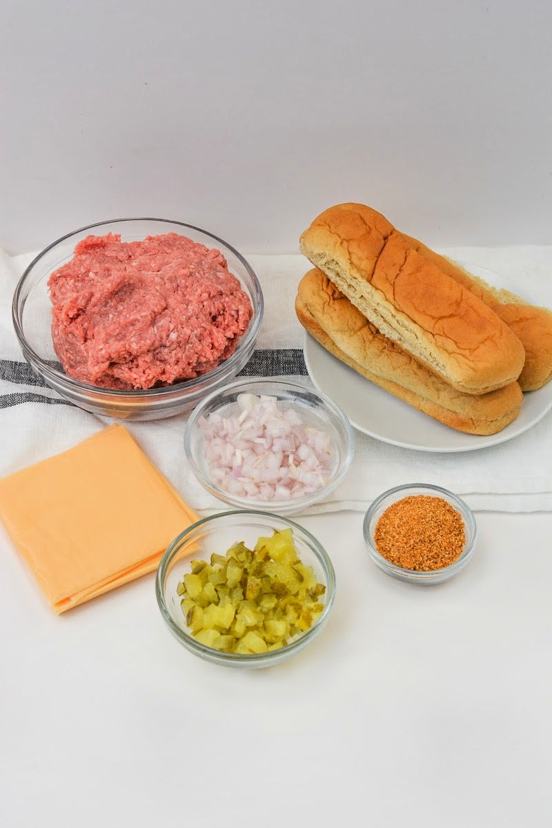 Keto Cheeseburger Dogs Ingredients