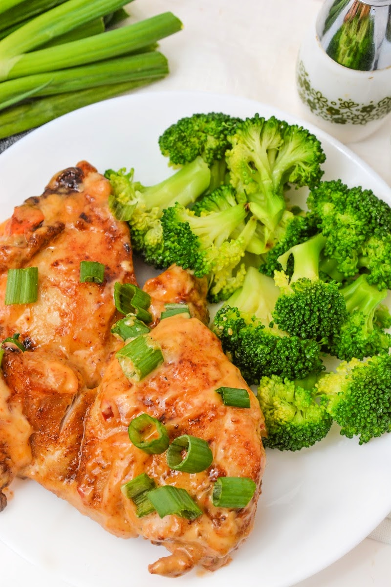 Keto Bang Bang Chicken Thighs