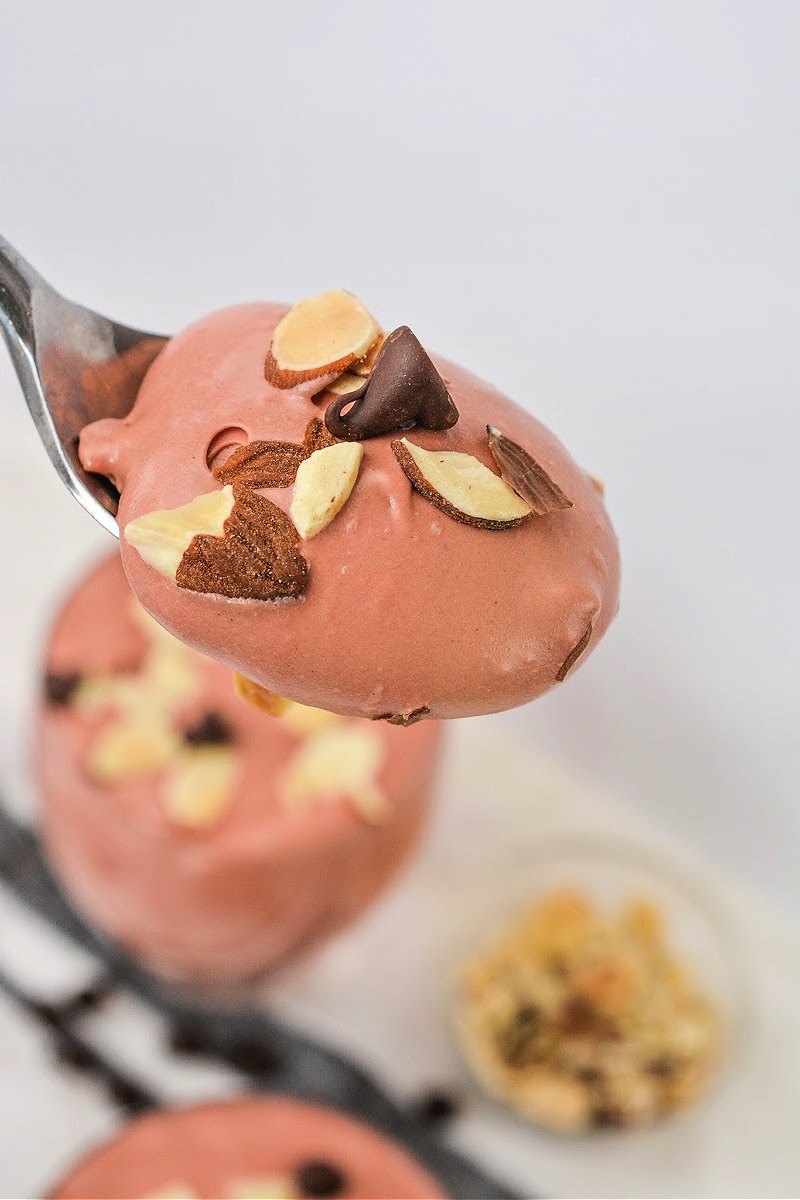 Low Carb Cherry Chocolate Cheesecake Fluff - Easy To Make