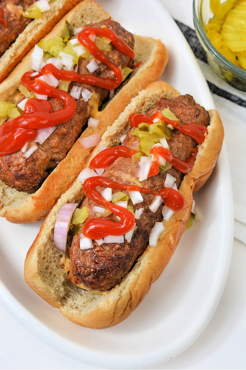 Keto Cheeseburger Dogs