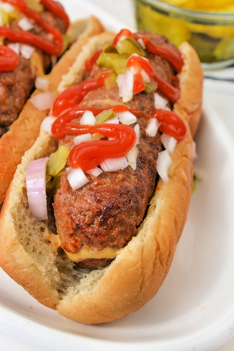 Keto Cheeseburger Dogs