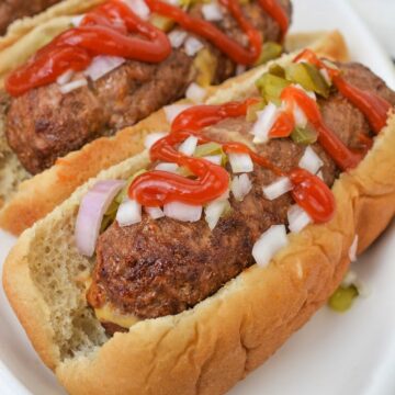 Keto Cheeseburger Dogs