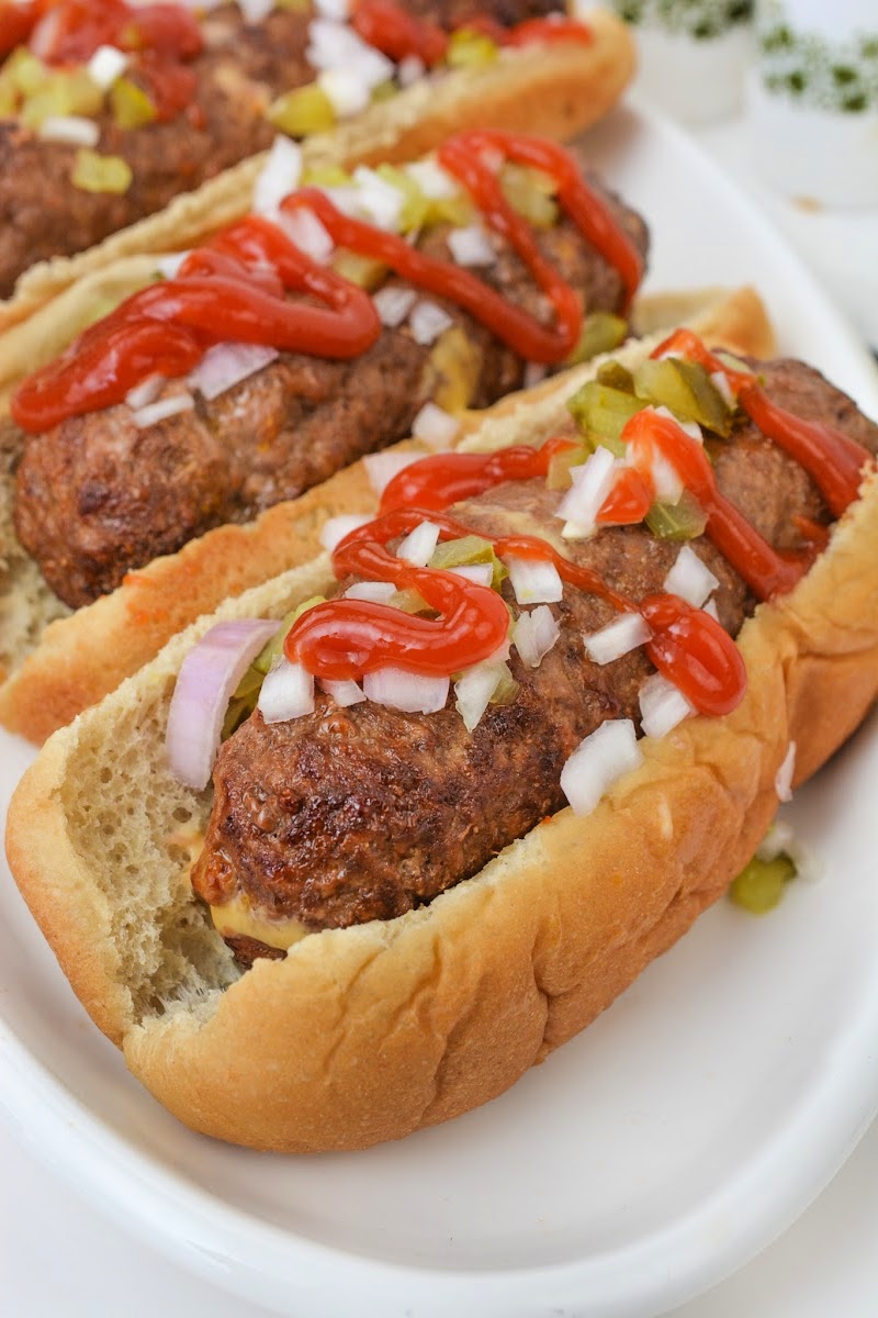 Keto Cheeseburger Dogs