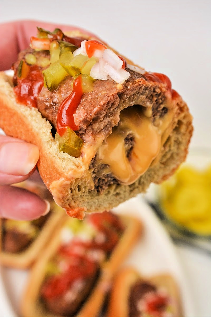 Keto Cheeseburger Dogs