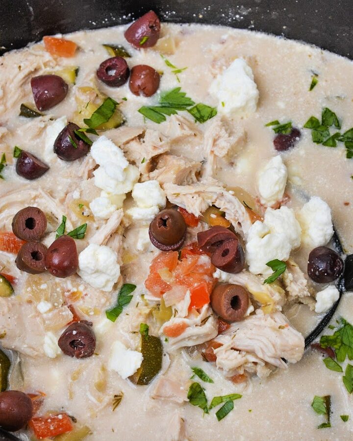 Low-Carb Greek Chicken Chili