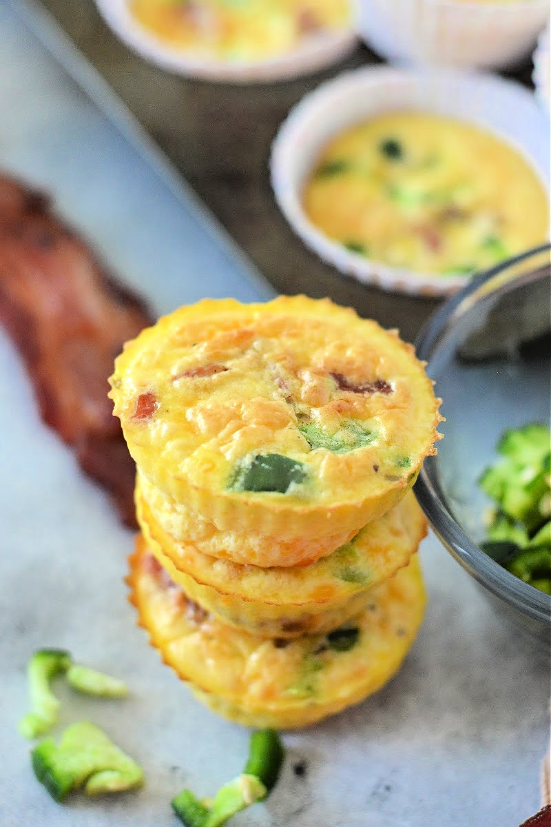 Keto Jalapeno Popper Egg Bites