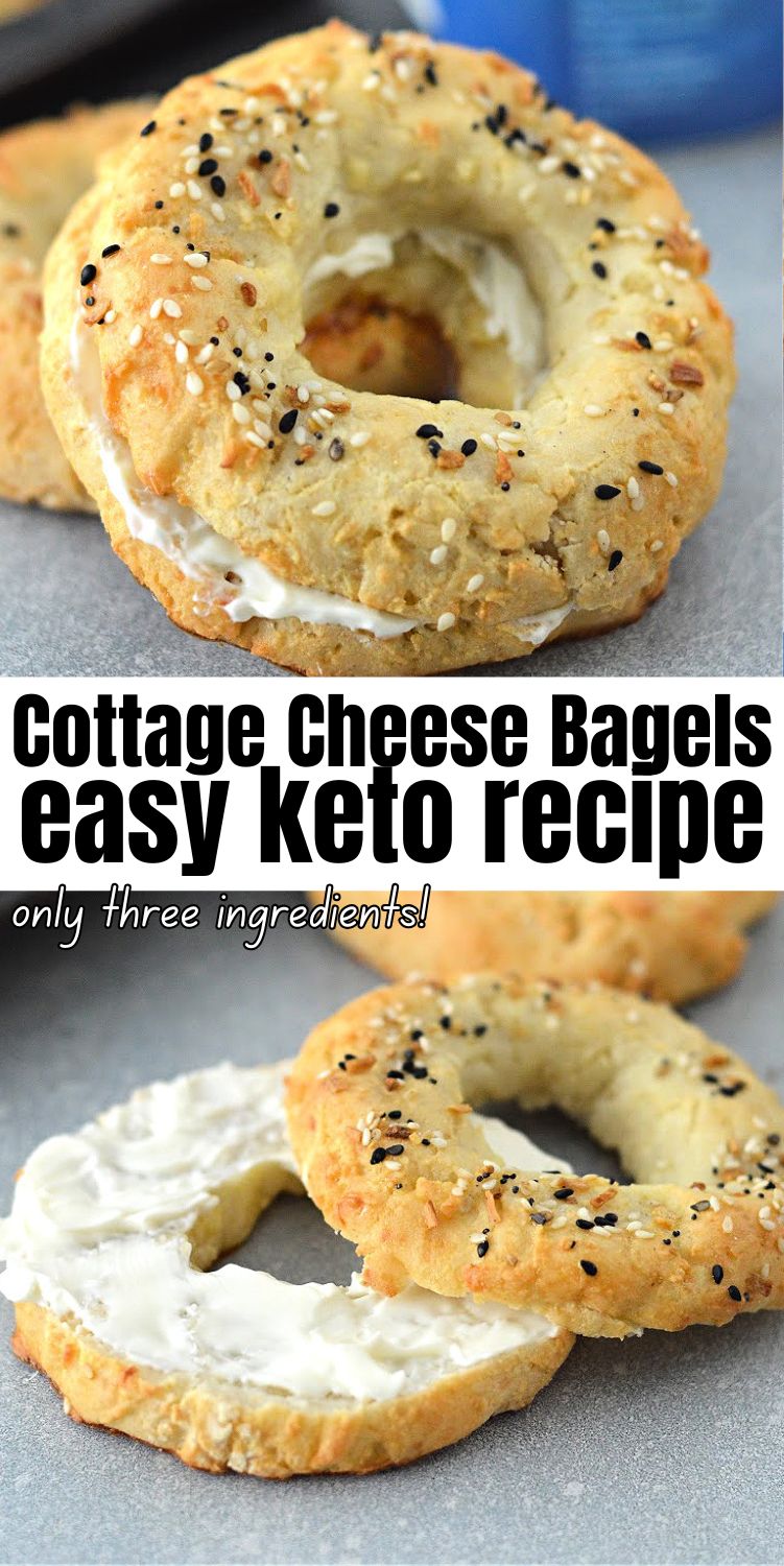 Keto Cottage Cheese Bagels