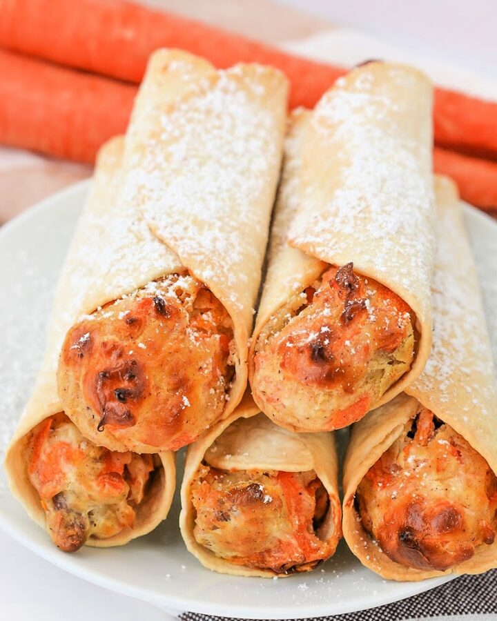 Keto Carrot Cake Roll-Ups